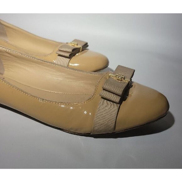Tory Burch Tan Patient Flats 10.5M - Picture 5 of 9